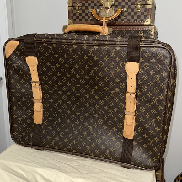 Louis Vuitton monogram satellite 65 travel bag suitcase weekender soft trunk - Picture 2 of 16